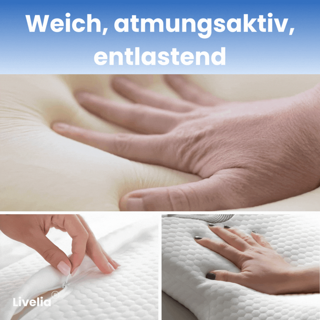 Memory Schaum Kissen Die Lösung für Nacken & Rückenschmerzen